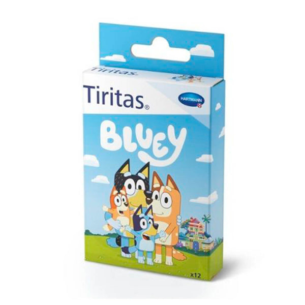 Tiritas Bluey 12 Unidades 3 Tamaños