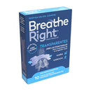 Breathe Right Tiras Nasales Transparentes Talla M/G 10 Unidades