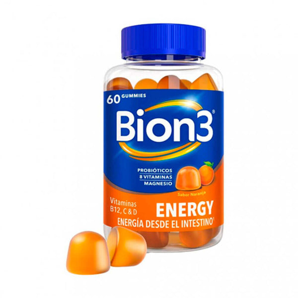 Bion3 Energy 60 Gummies Naranja