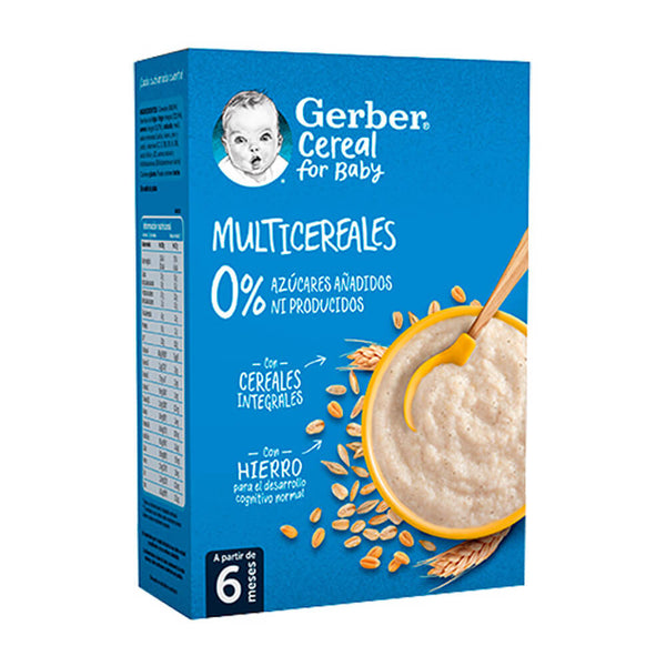 Nestlé Gerber Multicereales Galleta 0%0% 270 gr