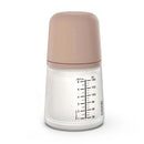 Suavinex Biberón Silicona Zero Flujo S 180 ml Almond Medium