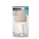 Suavinex Biberón Silicona Zero Flujo S 180 ml Almond Medium