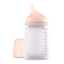 Suavinex Biberón Silicona Zero Flujo M 270 ml Light Sand