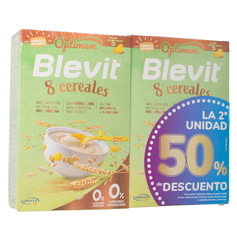 Blevit Optimum 8 Cereales 250 gr Duplo