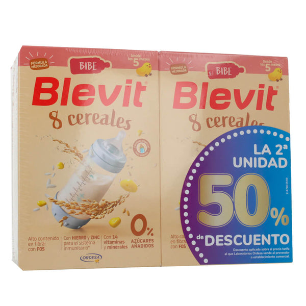 Blevit Bibe 8 Cereales 500 gr Duplo