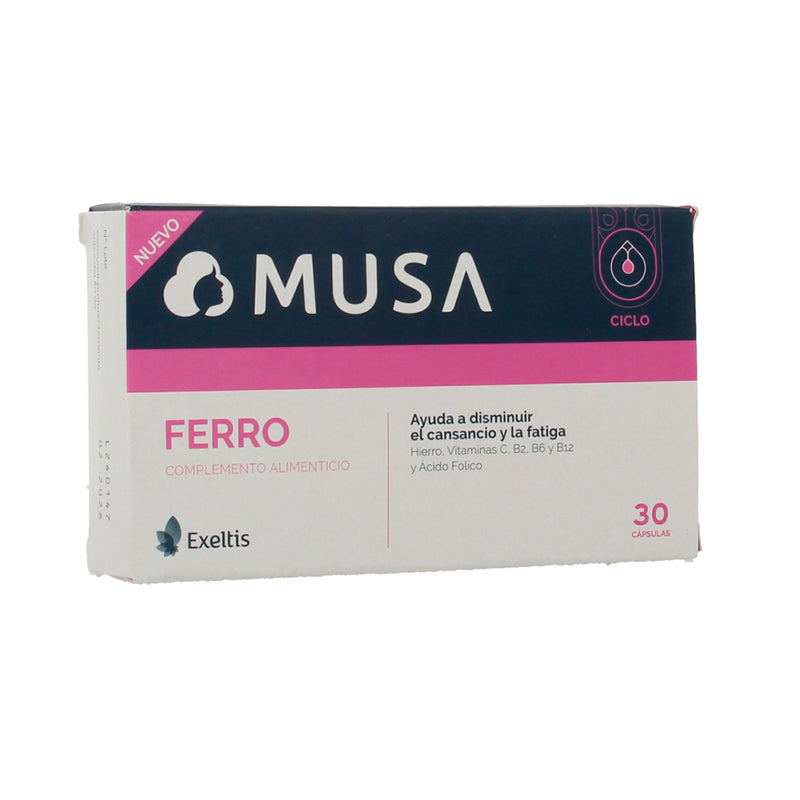 Musa Ferro 30 Capsulas