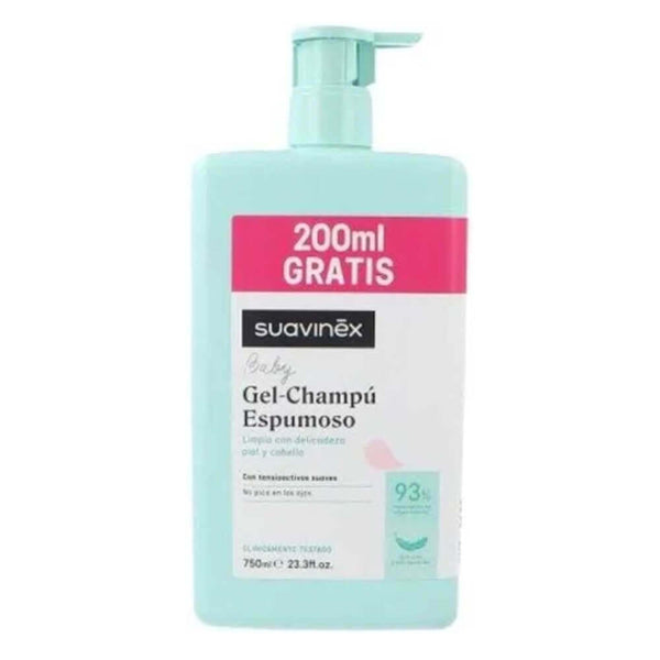 Suavinex Pediatric Gel-Champú Espumoso 550 ml + 200 ml