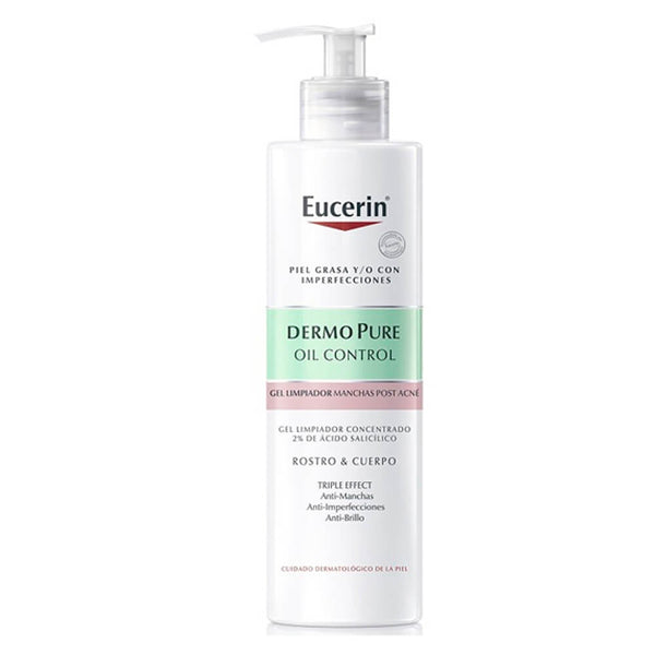 Eucerin Dermopure Gel Limpiador Triple Efecto 400 ml