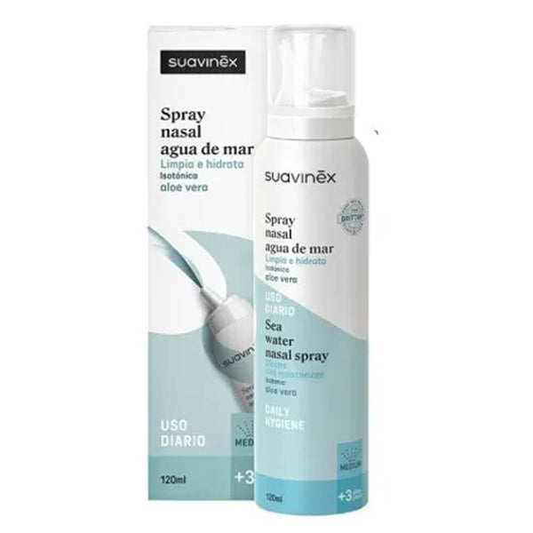 Suavinex Spray Nasal Isotónico Aloe +3 Años 120 ml