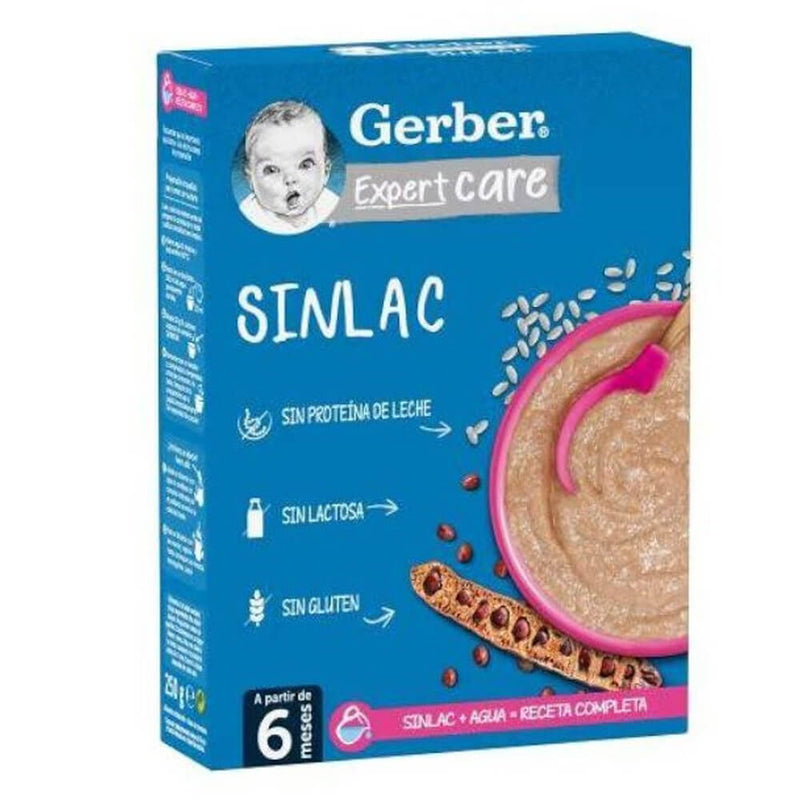 Gerber Cereales Sinlac 250 gr