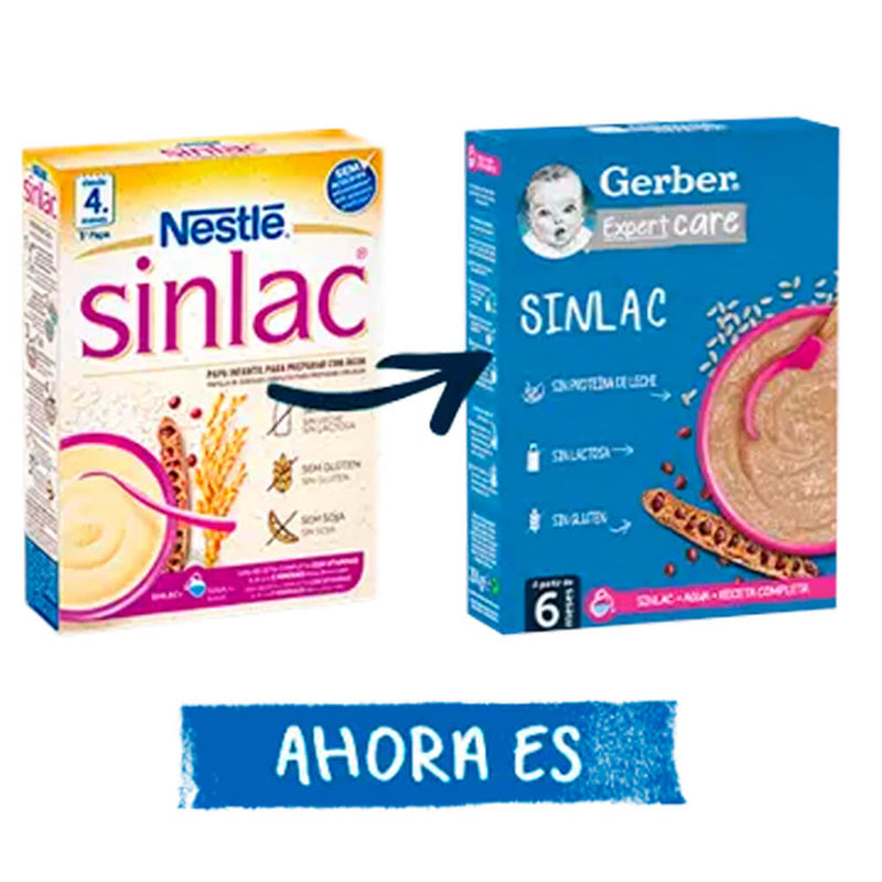 Gerber Cereales Sinlac 250 gr