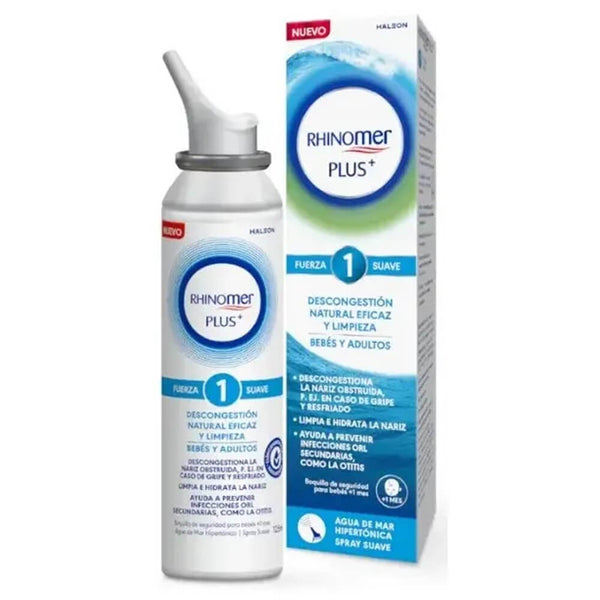 Rhinomer Plus+ Fuerza 1 Suave Spray 125 ml