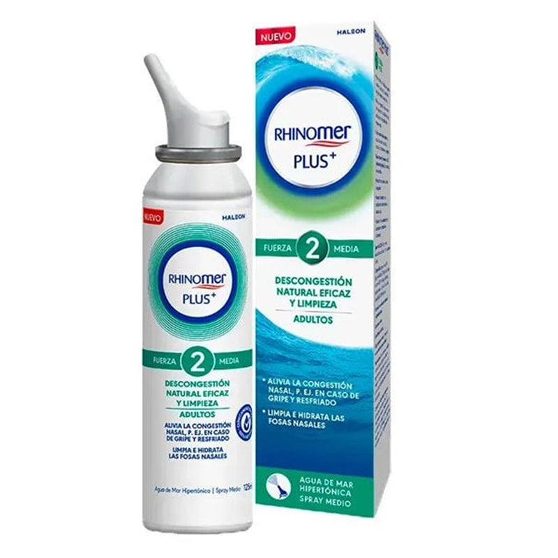 Rhinomer Plus+ Fuerza 2 Media Spray 125 ml