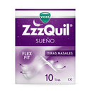Vicks Zzzquil Sueño 10 Tiras Nasales