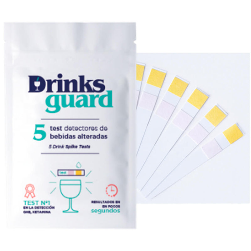 Drinks Guard Test Deteccion Drogas 5 Unidades