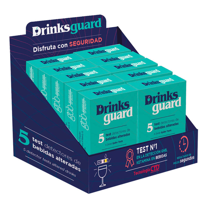 Drinks Guard Test Deteccion Drogas 5 Unidades