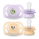 Philips Avent Chupete Silicona Ultra Start Niña 0-2M 2 Unidades