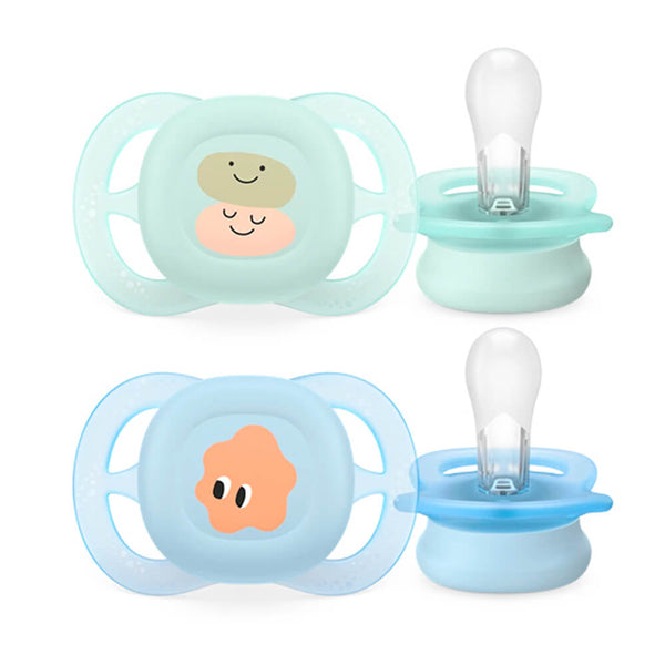Philips Avent Chupete Silicona Ultra Start Niño 0-2M 2 Unidades