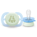 Philips Avent Chupete Silicona Ultra Start Nocturno Niño 0-2M 2 Unidades