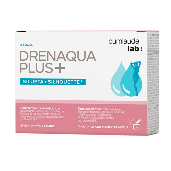 Cumlaude Drenaqua Plus+ 14 Sticks  Piña Y Mango