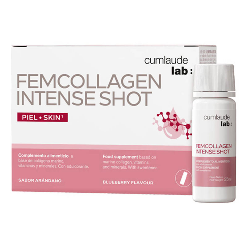 Cumlaude Femcollagen Intense Shot 7 Viales 25 ml Arándano