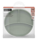 Suavinex Plato Divisiones Silicona Selection +4Meses Verde 219096