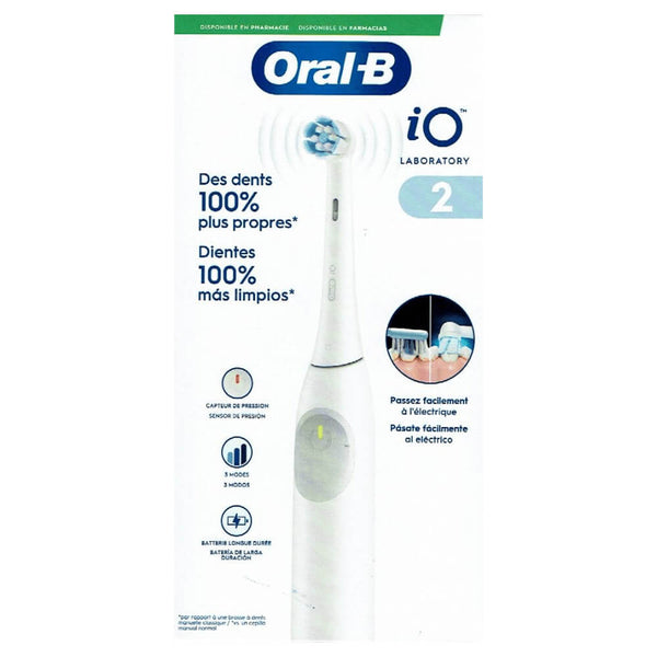 Oral-B Cepillo Eléctrico Io2 Laboratory Limpieza Profunda Prof Blanco