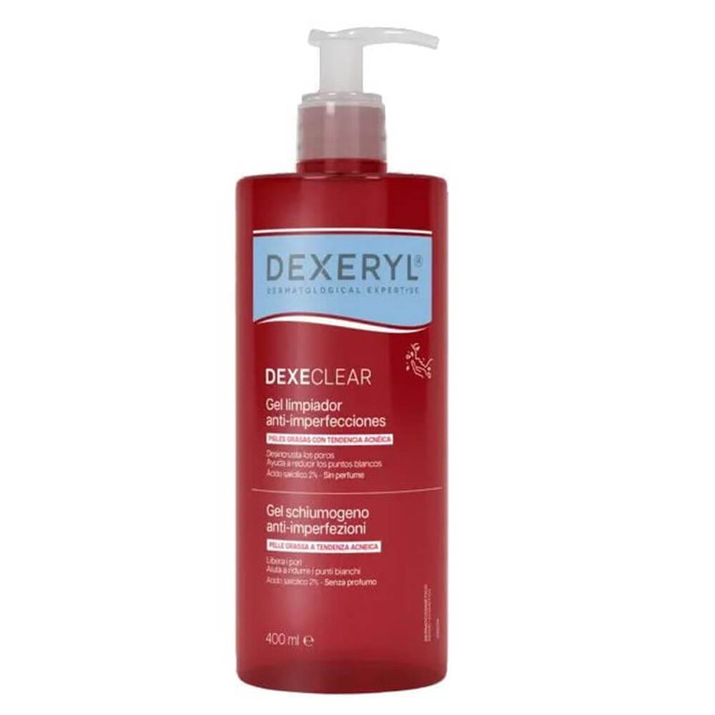 Dexeryl Dexeclear Gel Limpiador Anti-Imperfecciones 400 ml