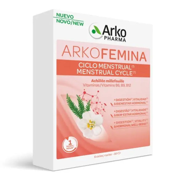 Arkofemina Ciclo Menstrual 30 Comprimidos