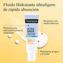 Neutrogena Ultra Sheer Fluido Invisible Hidratación Spf50 50ml