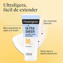 Neutrogena Ultra Sheer Loción Invisible Spf50 200 ml