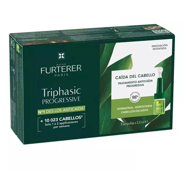 Rene Furterer Triphasic Progressive 8 Ampollas 5,5 ml