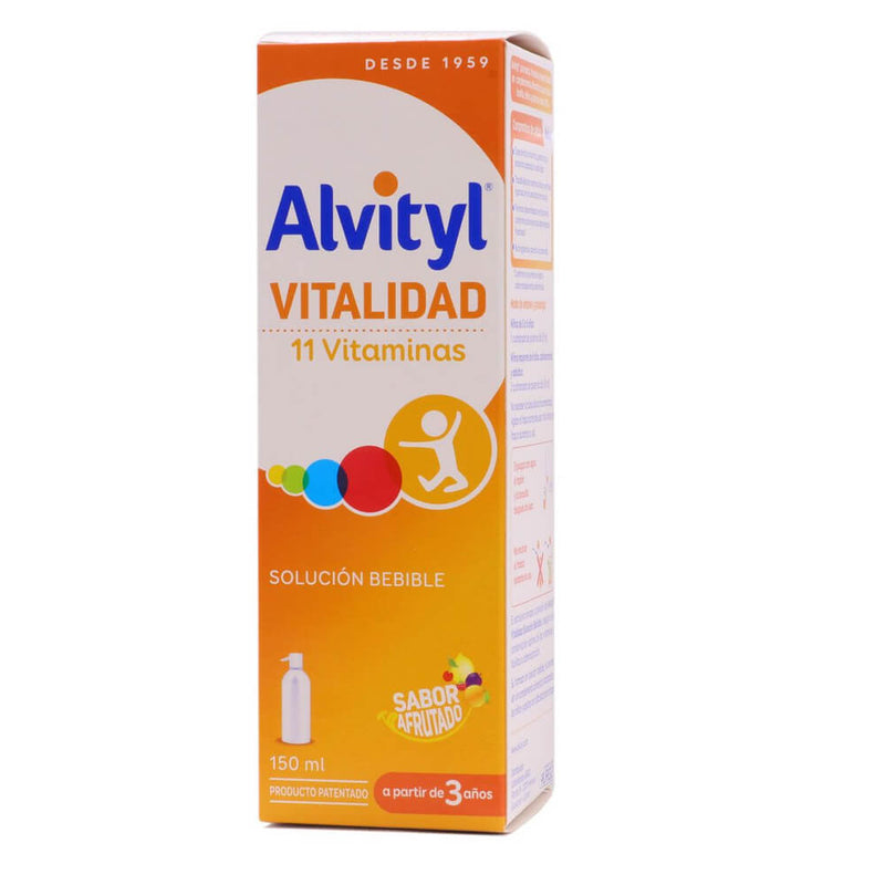 Alvityl Vitalidad Solución Bebible 1 Frasco 150 ml