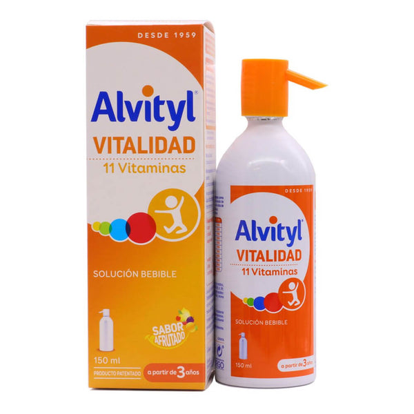 Alvityl Vitalidad Solución Bebible 1 Frasco 150 ml