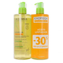 Aderma Exomega Aceite Limpiador Ducha Emoliente 500 ml Duplo