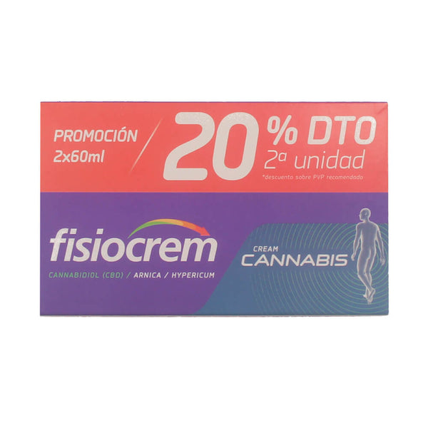 Fisiocrem Cannabix Cbd Crema 60 ml Duplo