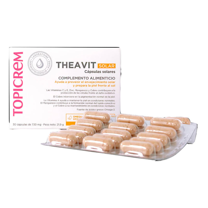 Topicrem Theavit Solar 30 Capsulas