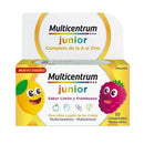 Multicentrum Junior Frambuesa-Limón 30 Comprimidos