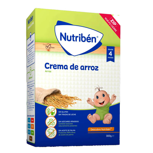 Nutribén Papilla Crema De Arroz 300 gr