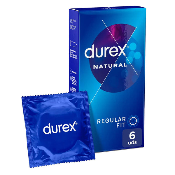 Durex Preservativos Natural Plus Easy On 6 Unidades