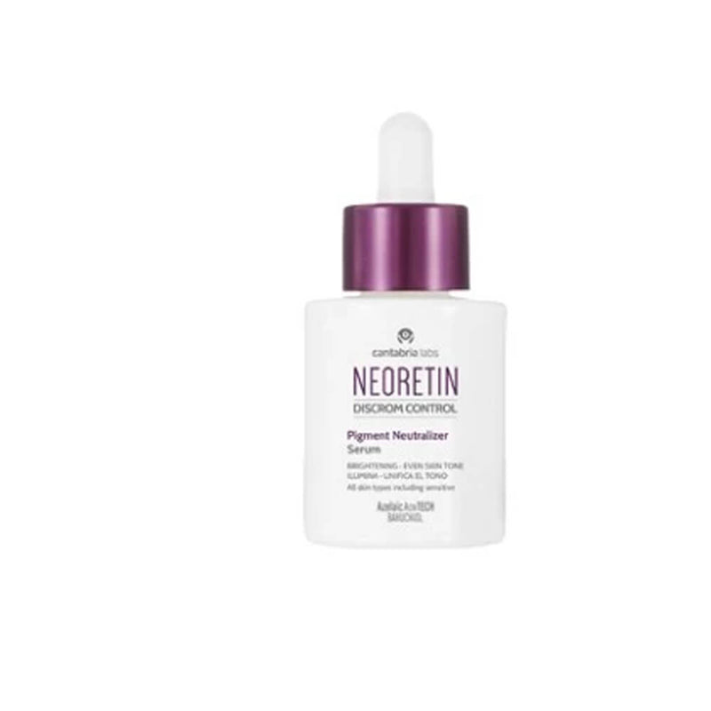 Cantabria Neoretin Discrom Control Pigment Neutralizer Sérum 30 ml + Regalo Neoretin Peeling Despigmentante 3x1 ml y Mascarilla Exfoliante 3x6 ml
