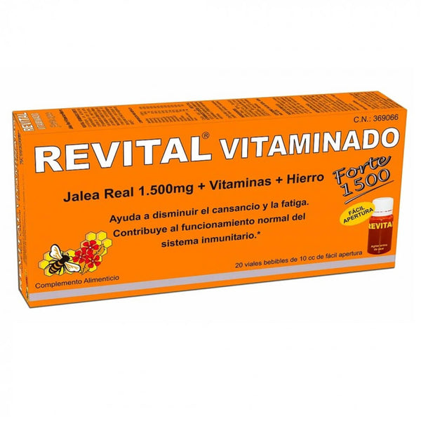 Revital Vitaminado Forte 1500 Mg 20 Ampollas