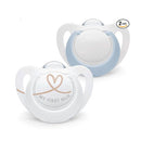 Nuk Chupete Látex Classic Happy Kids T.1 2 Unidades