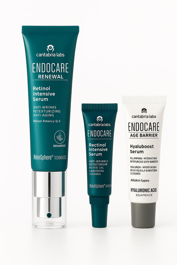 Cantabria Endocare Renewal Retinol Intensive Sérum 30 ml + Regalo Renewal Intensive Sérum 3 ml Y Endocare Age Barrer Sérum 3 ml