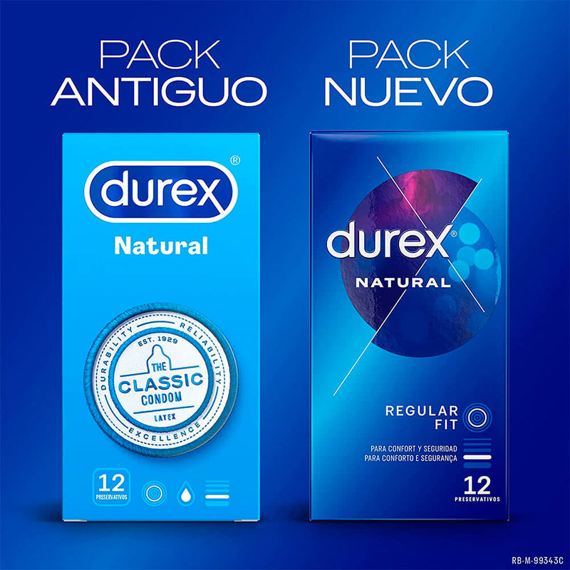 Durex Preservativos Natural Easy On 12 Unidades