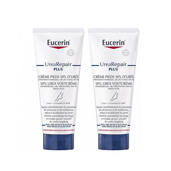 Eucerin Repair Crema Pies 100 ml Duplo