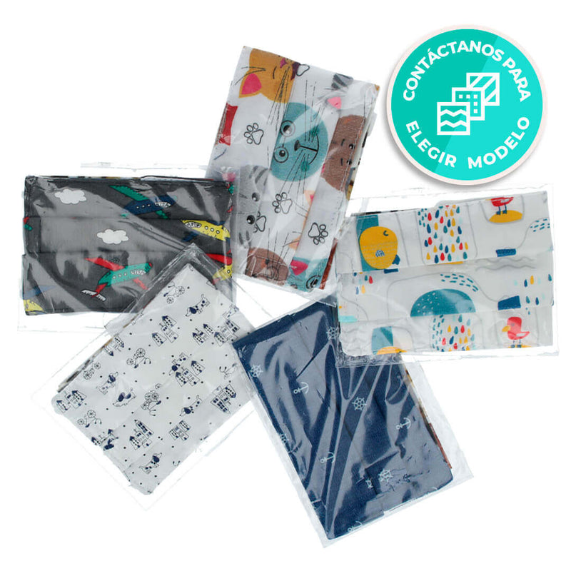 Mascarilla Tela Infantil Gv