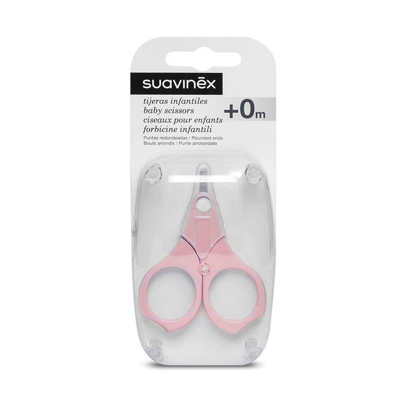 Suavinex 304014 Tijera Bebe Rosa (1)