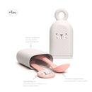 Suavinex 157843 Set Portacuchara+Cuchara+Sujeta Babero Rosa (1)