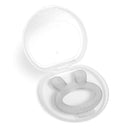 Suavinex 179057 Mordedor Silicona Conejo +Caja Baby Art Gris (1)